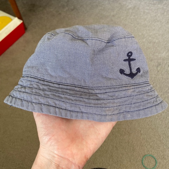 Janie & Jack anchor bucket cap - Picture 1 of 6